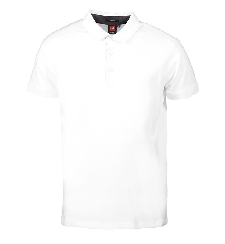 Męska koszulka polo premium ID 0534-White