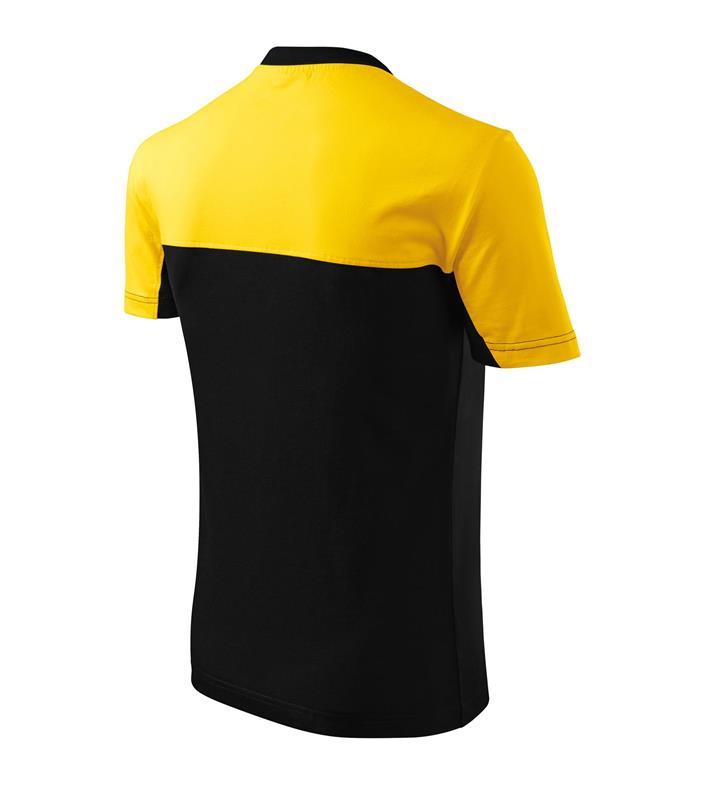 Kolorowa koszulka unisex MALFINI Colormix 109-żółty