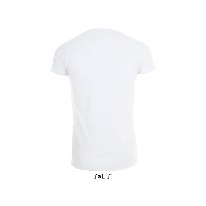 Męska koszulka sportowa SOL'S MAGMA MEN-White
