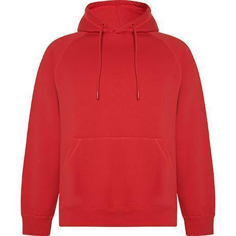 Bluza hoodie organiczna ROLY VINSON - CZERWONY