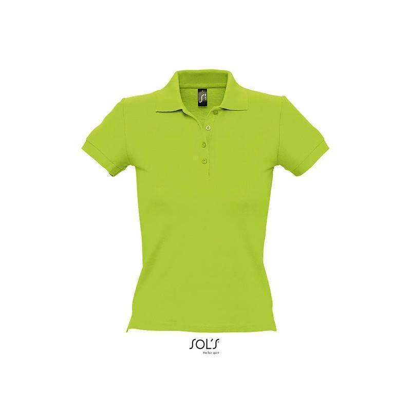 Damska koszulka polo SOL'S PEOPLE-Apple green