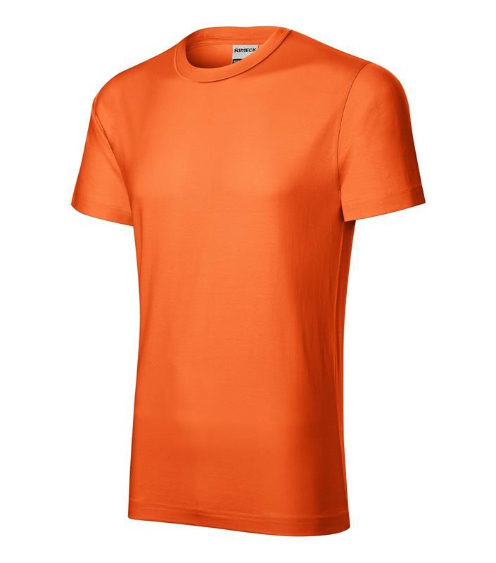 T-shirt męski RIMECK Resist R01-pomarańczowy