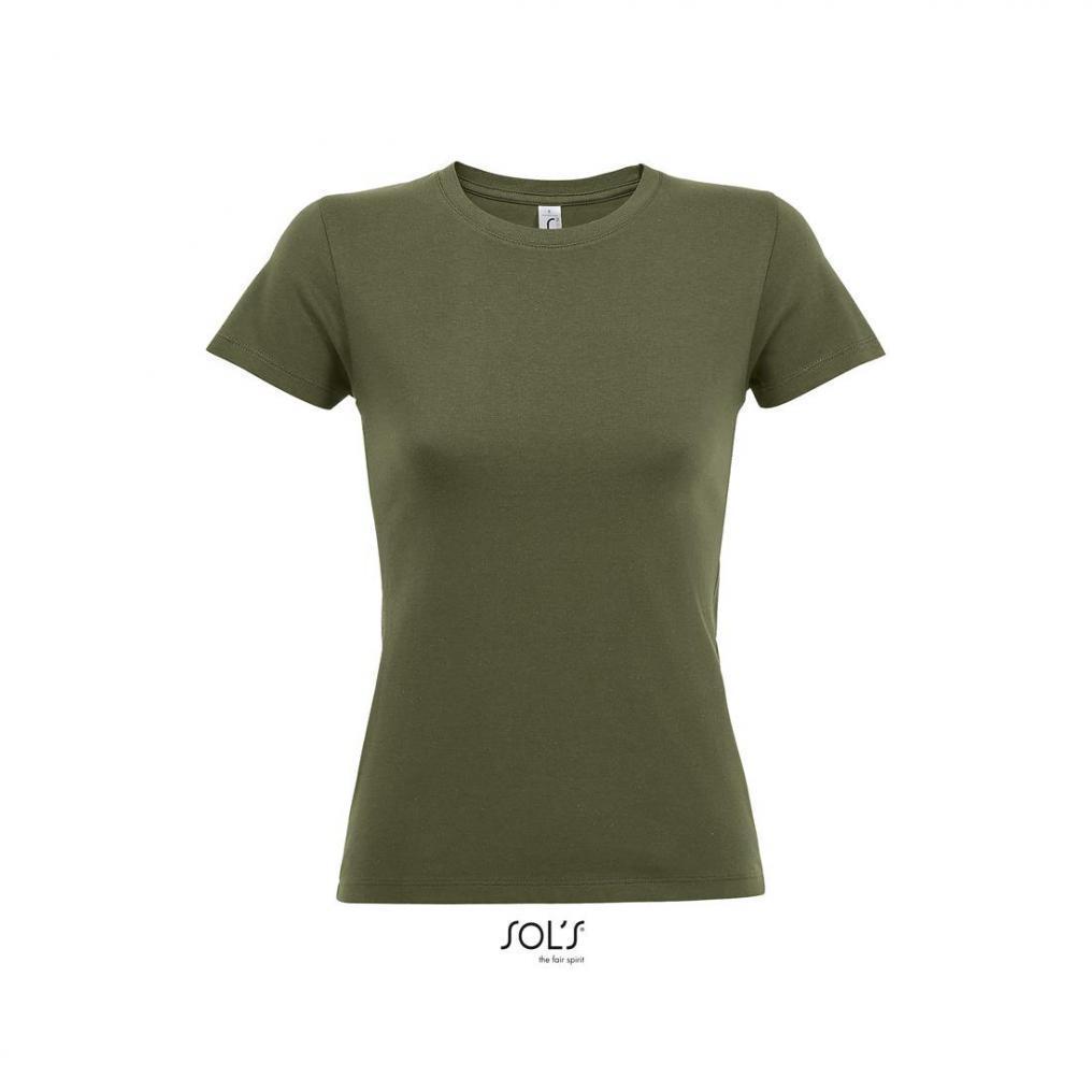 Klasyczna koszulka damska SOL'S REGENT WOMEN-Army