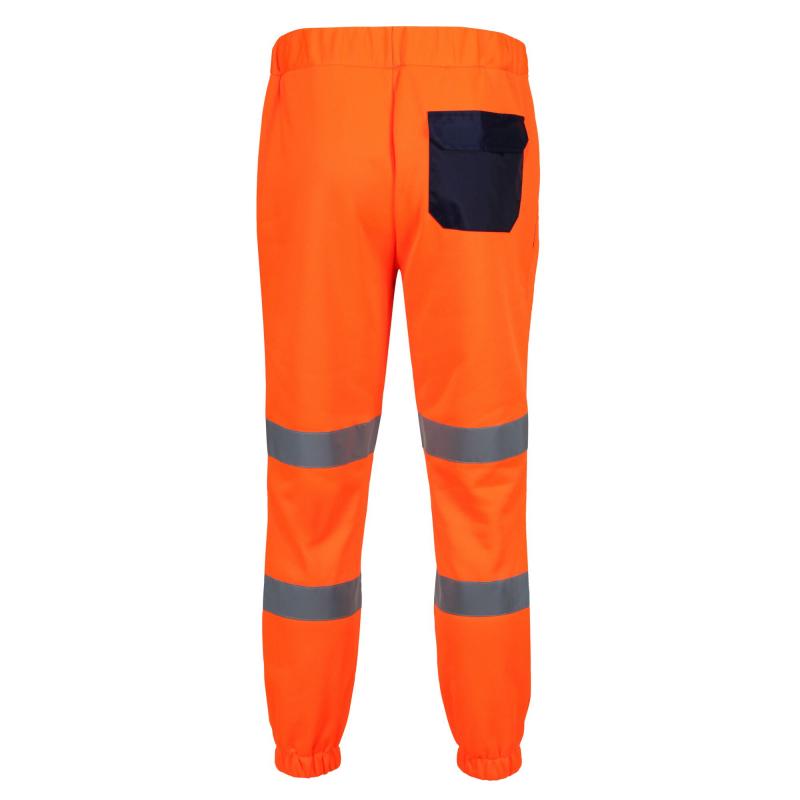 Spodnie bezpieczeństwa Regatta Professional  HI VIS JOGGERS-Orange/Navy