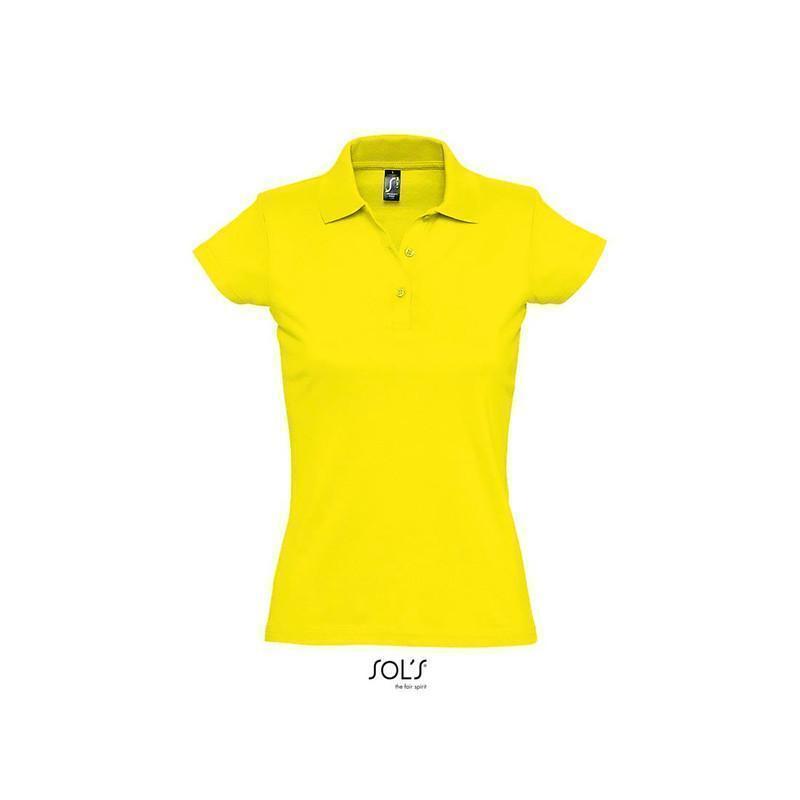 Damska koszulka polo SOL'S PRESCOTT WOMEN-Lemon