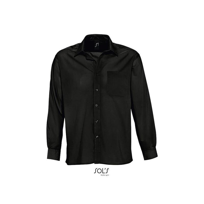 Męska koszula biznesowa SOL'S BALTIMORE-Black