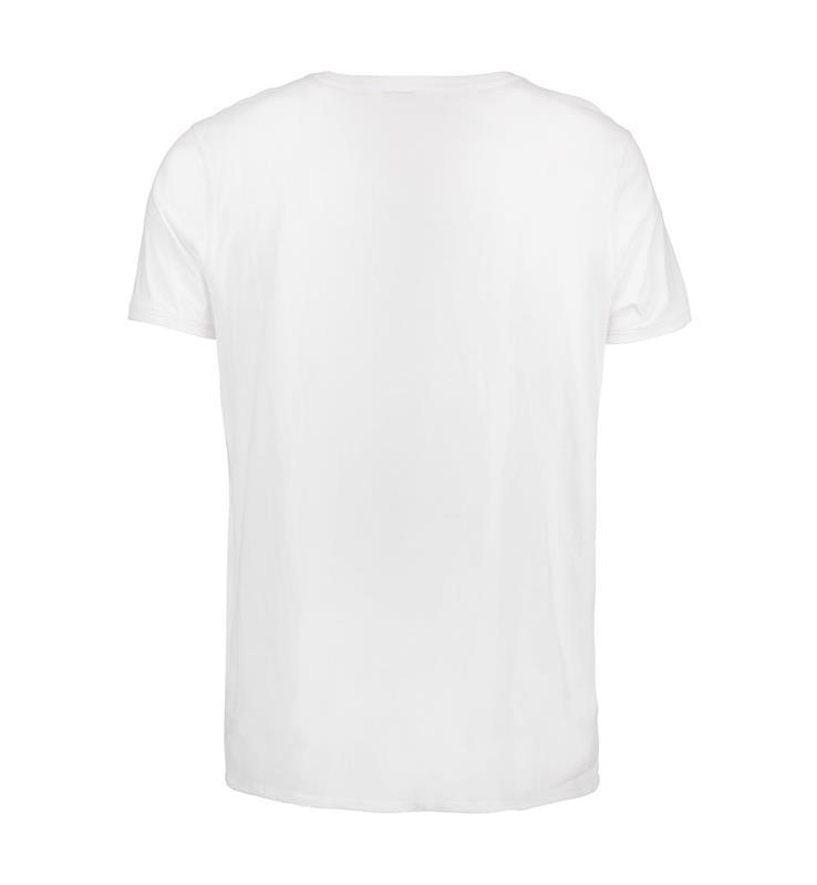 T-shirt męski ID CORE V-neck 0542-White