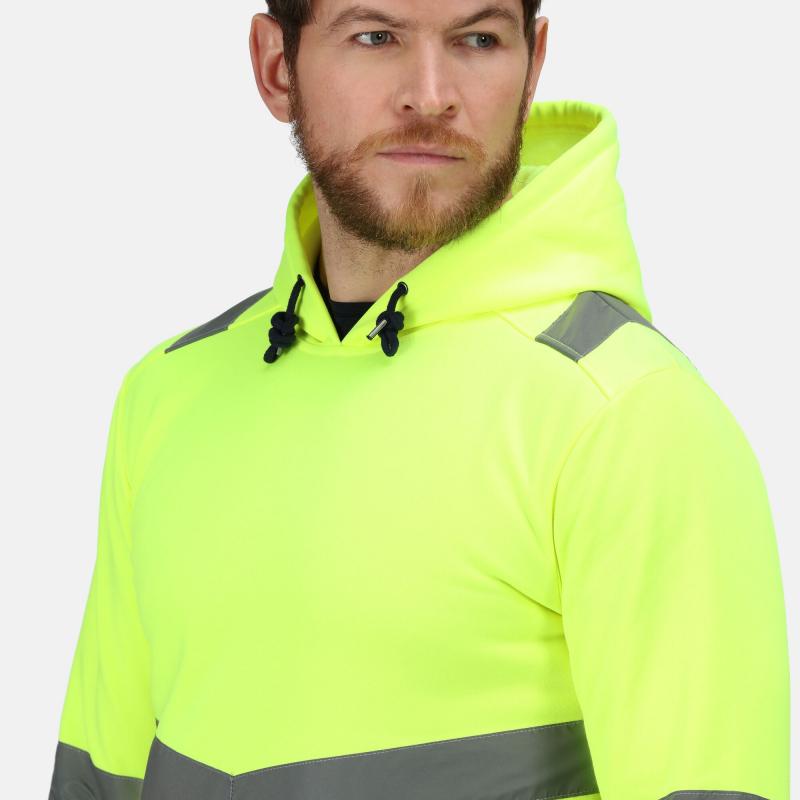Bluza bezpieczeństwa Regatta Professional PRO HI VIS HOODY-Yellow