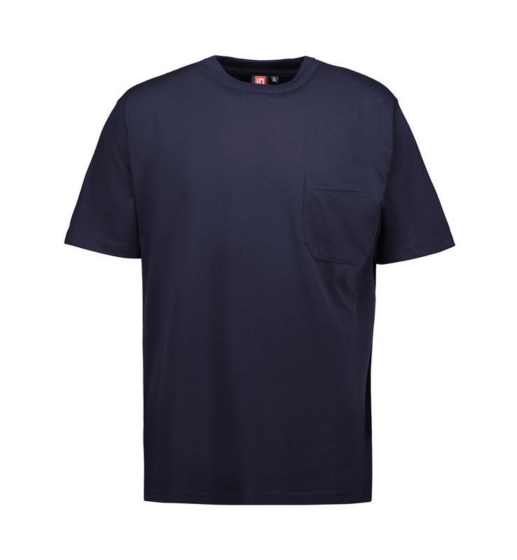 T-shirt unisex ID T-TIME kieszeń 0550-Navy