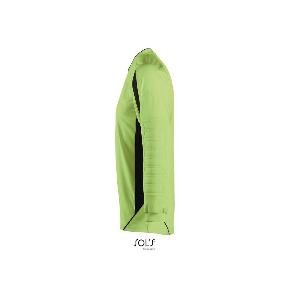 Koszulka bramkarska SOL'S AZTECA KIDS-Apple green / Black