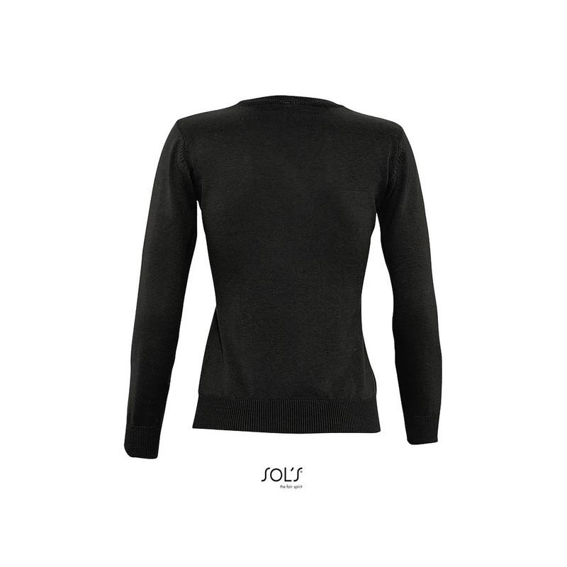 Damski sweter biznesowy SOL'S GALAXY WOMEN-Black
