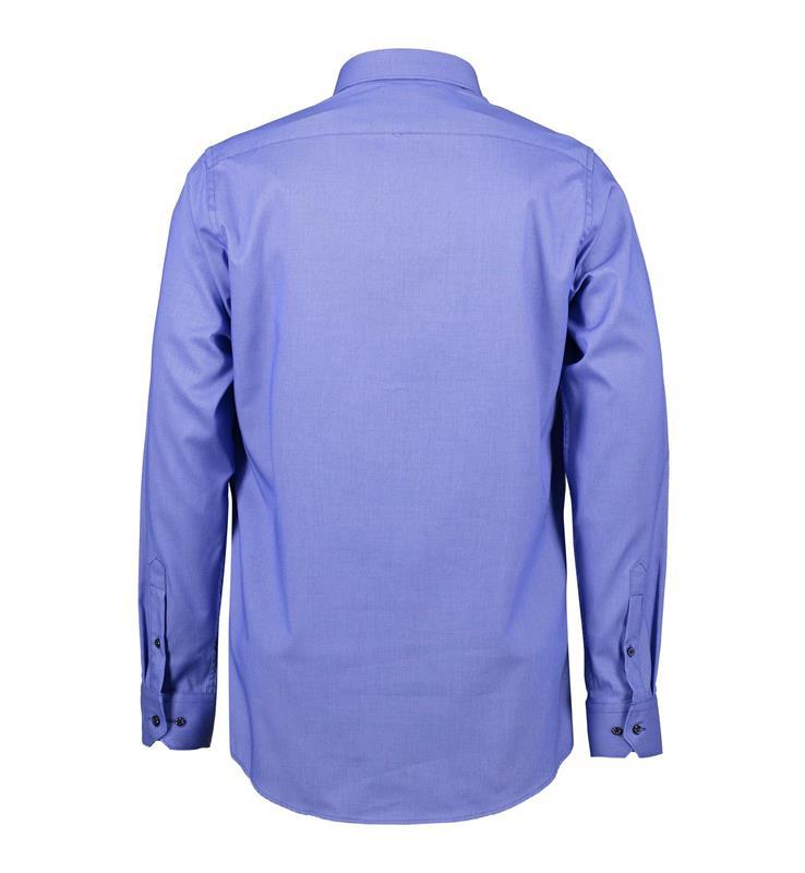 Koszula biznesowa non iron SS Royal Oxford slim SS311-French Blue