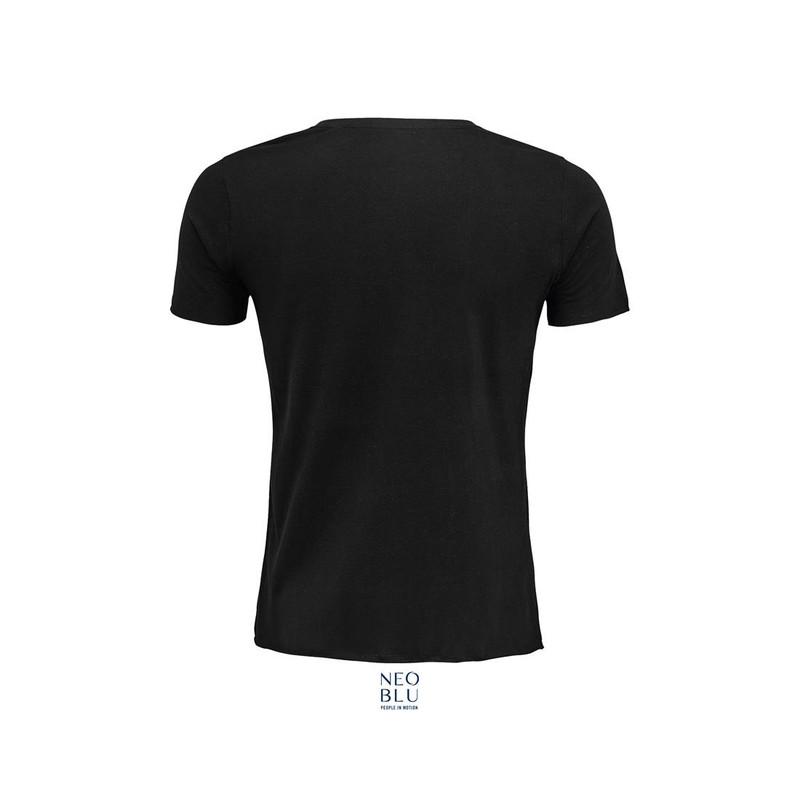 Koszulka męska z bio bawełny NEOBLU LEONARD MEN-Deep black