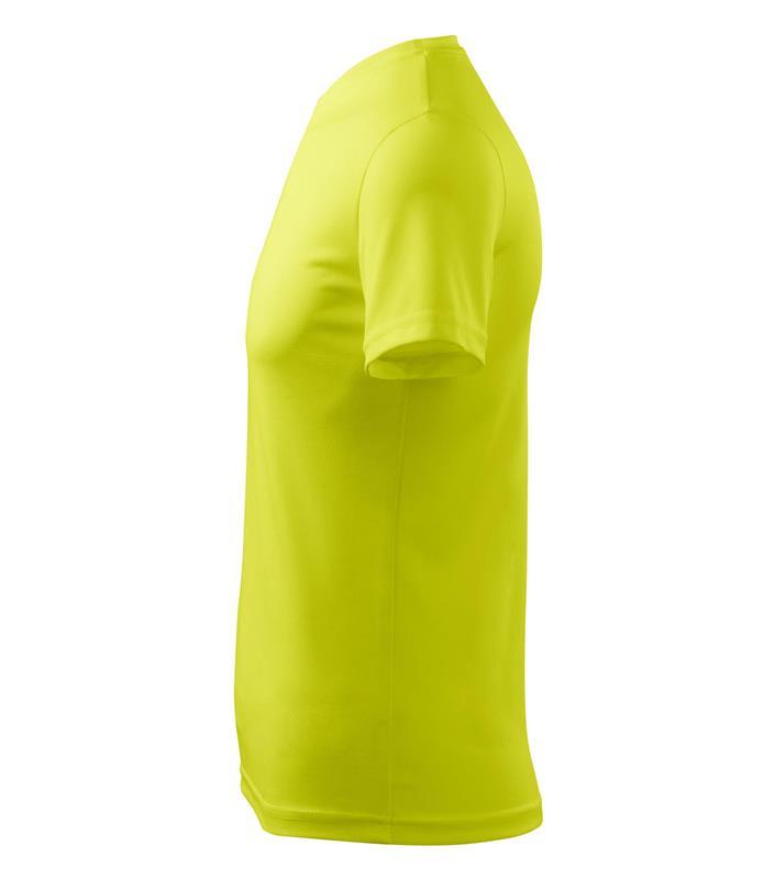 Męska koszulka poliestrowa MALFINI Fantasy 124-neon yellow