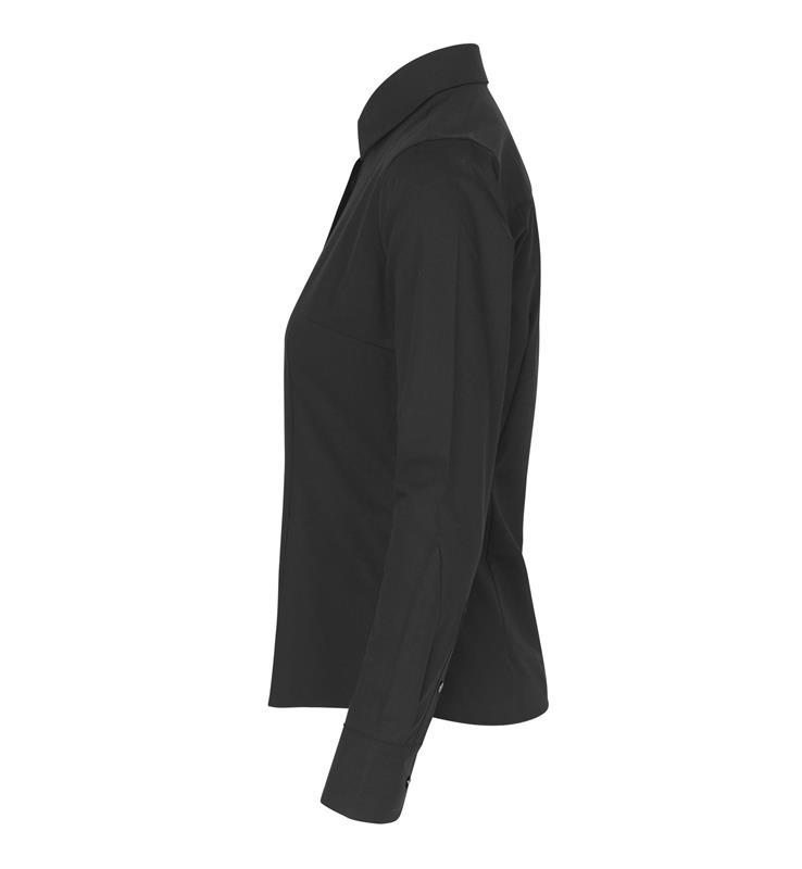 Damska koszula easy care SS Hybrid Shirt modern S52-Black
