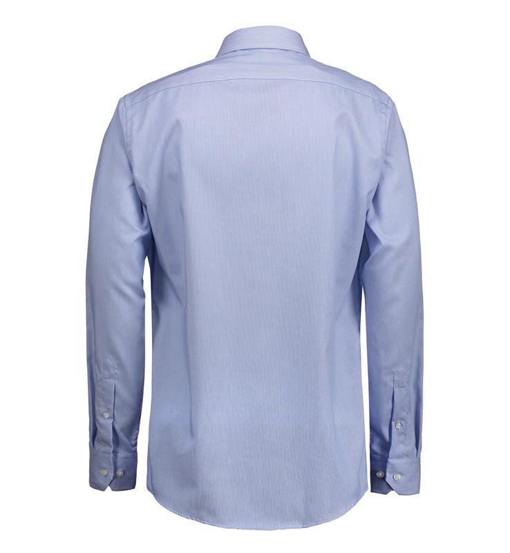 Męska koszula non iron SS Fine Twill California modern SS20-Light blue