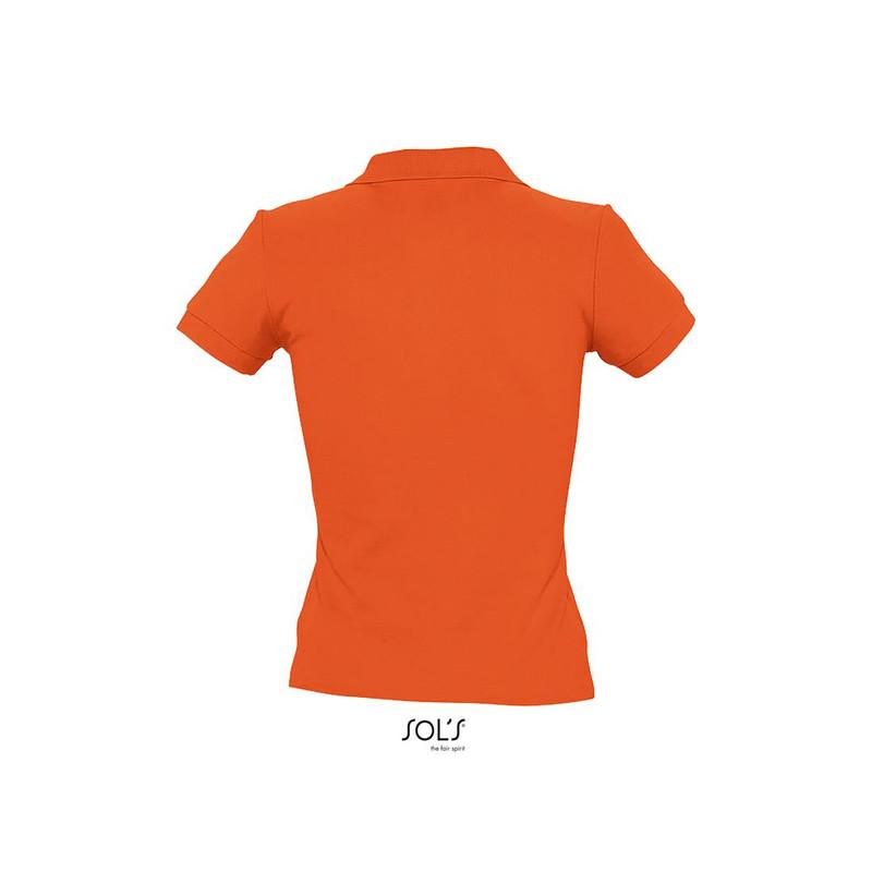 Damska koszulka polo SOL'S PEOPLE-Orange