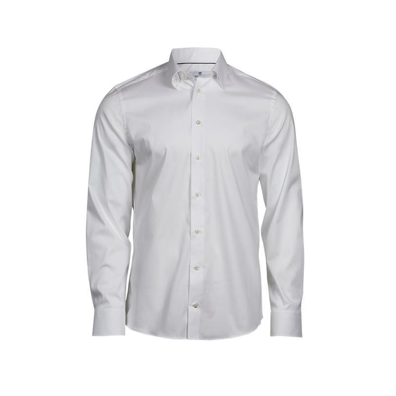 TEE JAYS Stretch Luxury Shirt TJ4024-White