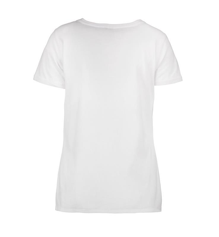 T-shirt damski ID CORE V-neck 0543-White