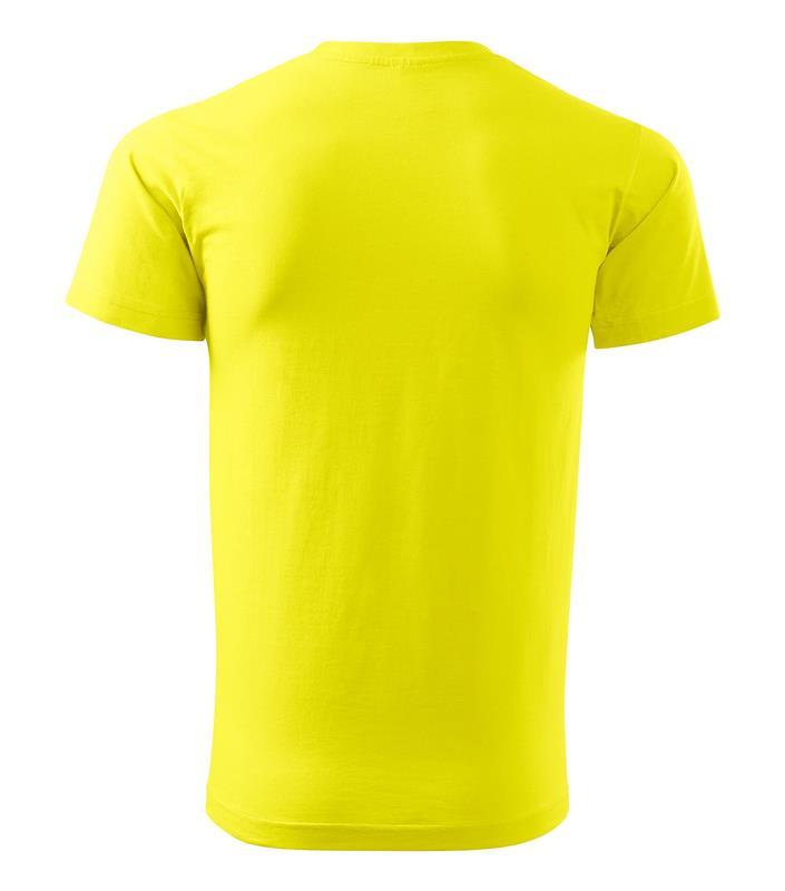 Koszulka męska MALFINI Basic 129-cytrynowy
