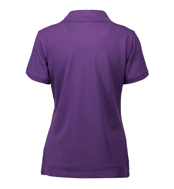 Damska koszulka polo ze stretchem ID 0527-Purple