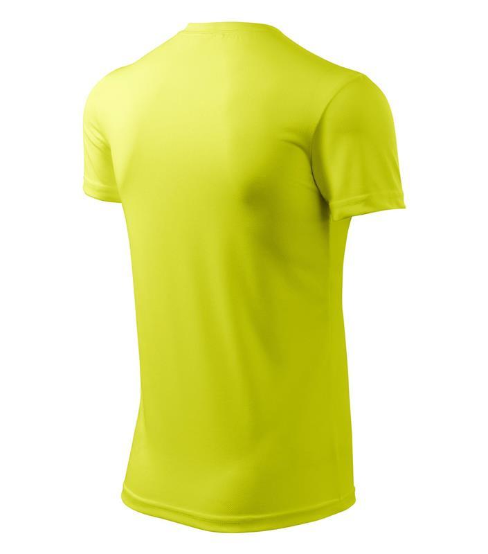 Męska koszulka poliestrowa MALFINI Fantasy 124-neon yellow