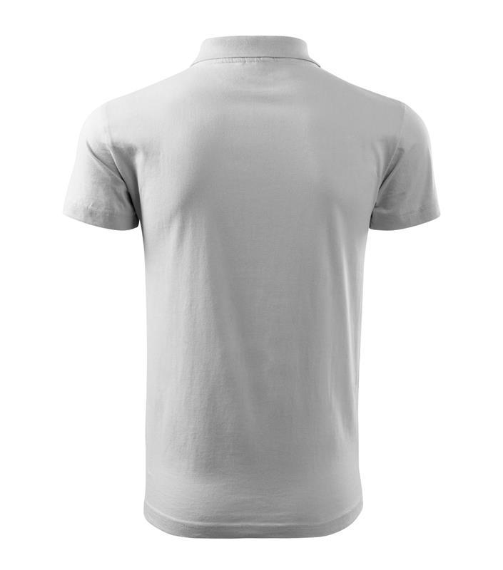 Męska koszulka polo MALFINI Single J. 202-biały