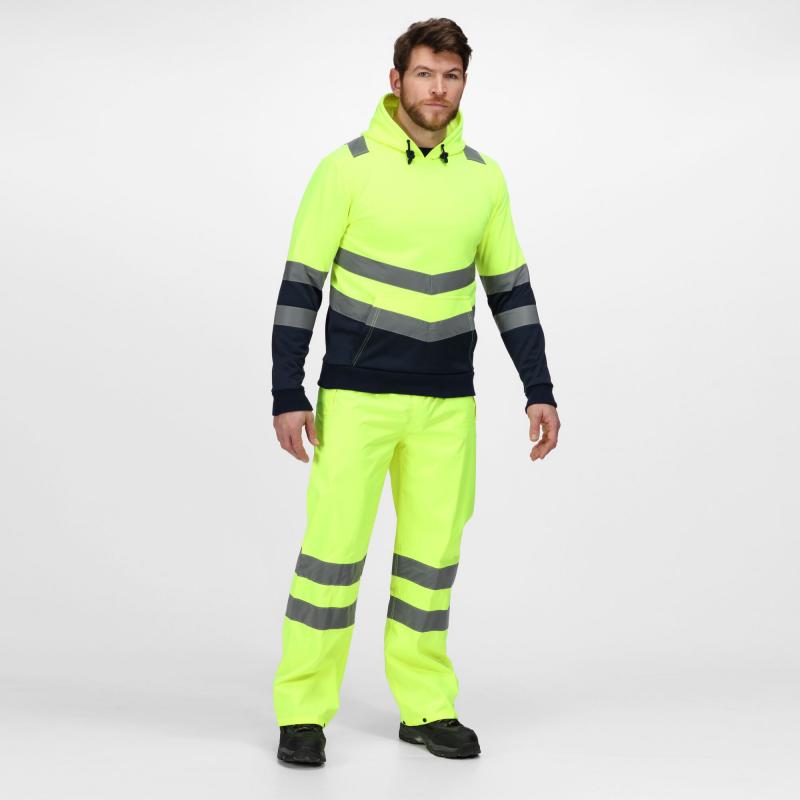 Bluza bezpieczeństwa Regatta Professional PRO HI VIS HOODY-Yellow