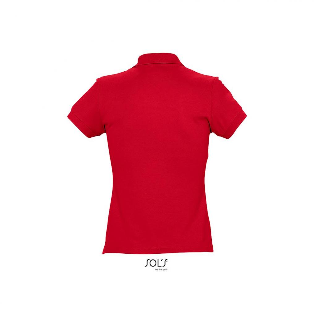 Damska koszulka polo SOL'S PASSION-Red