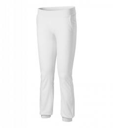 Damskie spodnie dresowe MALFINI Leisure 603-biały