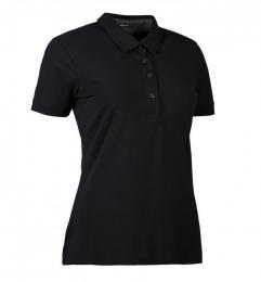 Damska koszulka polo premium ID 0535-Black