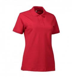 Damska koszulka polo ze stretchem ID 0527-Red