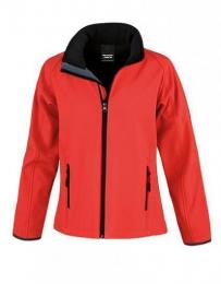 RESULT CORE RT231F Women´s Printable Soft Shell Jacket-Red/Black