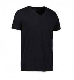 T-shirt męski ID CORE V-neck 0542-Black