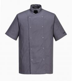 Bluza szefa kuchni PORTWEST Cumbria C733-Slate Grey