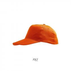 5-panelowa czapka z daszkiem SOL'S SUNNY KIDS-Orange