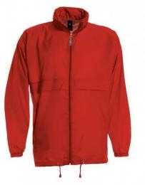 B&C Unisex Jacket Sirocco– Red