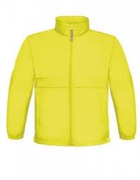 B&C Kids´ Jacket Sirocco– Ultra Yellow