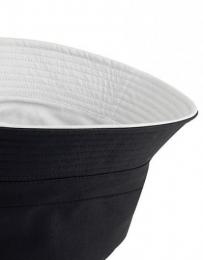 BEECHFIELD B686 Reversible Bucket Hat-Black/Light Grey