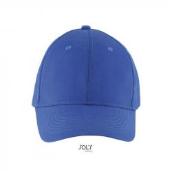 6-panelowa czapka z daszkiem SOL'S SOLAR-Royal blue