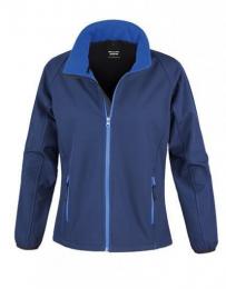 RESULT CORE RT231F Women´s Printable Soft Shell Jacket-Navy/Royal