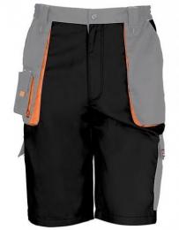 RESULT WORK-GUARD RT319 Lite Shorts-Black/Grey/Orange