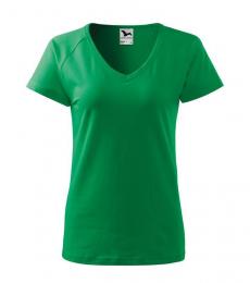 Damska koszulka MALFINI Dream 128-zieleń trawy