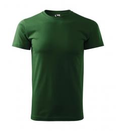 Męska klasyczna koszulka MALFINI Basic 129-zieleń butelkowa