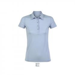 Damska koszulka polo premium NEOBLU OSCAR WOMEN-Soft blue