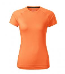 T-shirt damski MALFINI Destiny 176-neon mandarine