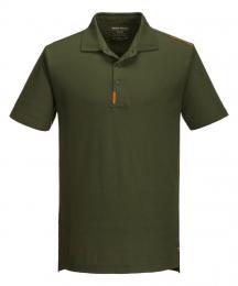 Wzmacniana robocza koszulka polo PORTWEST WX3 T720-Olive Green
