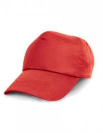 RESULT HEADWEAR RH05 Cotton Cap-Red