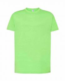 Męski t-shirt klasyczny JHK TSRA 150-Lime fluor