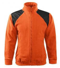 Kurtka polarowa unisex RIMECK Jacket Hi-Q 506-pomarańczowy